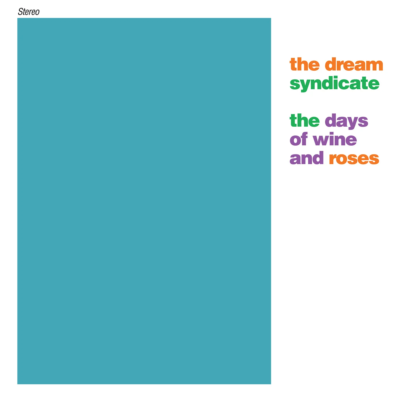 The Dream Syndicate The Days Of Wine And Roses Vinyl Record