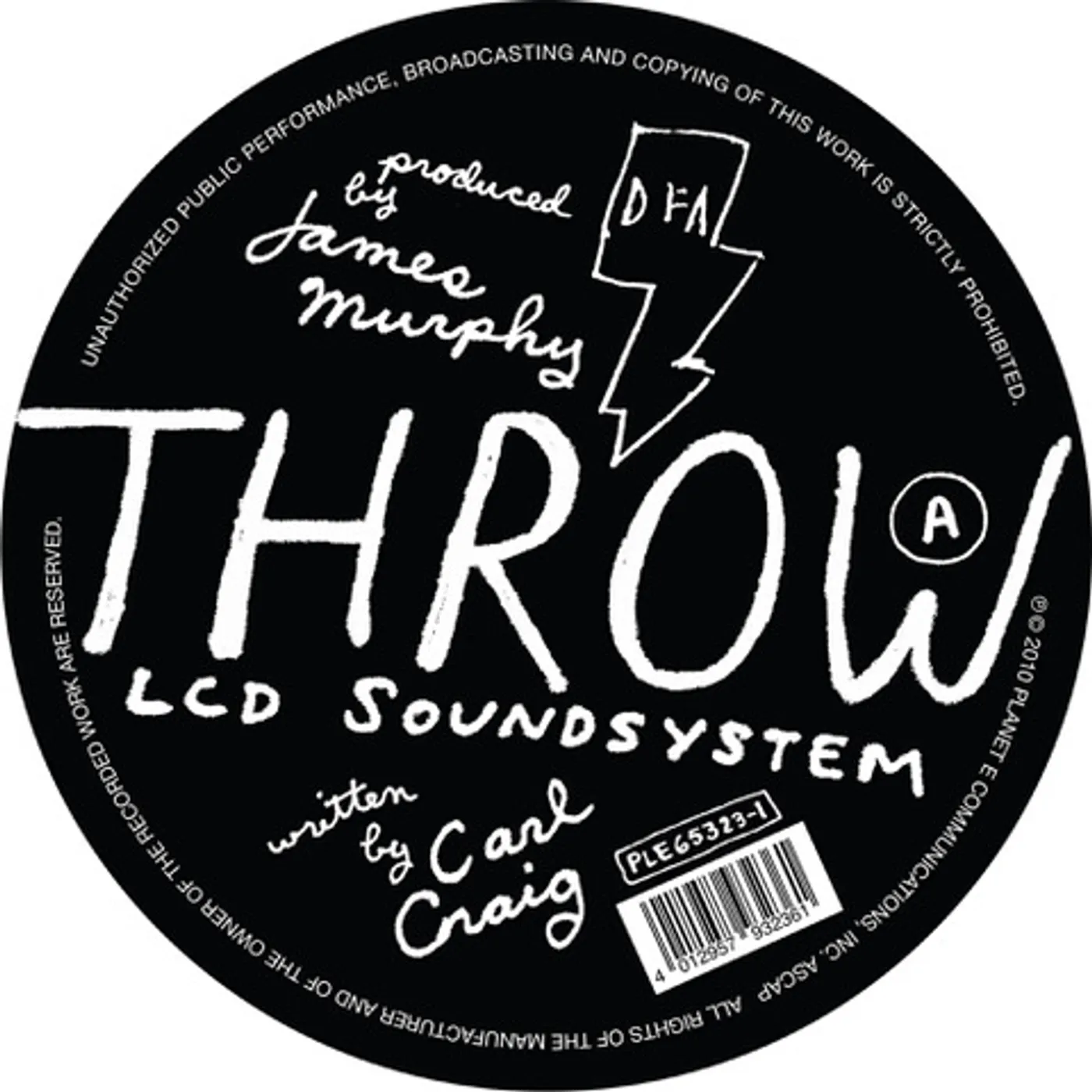 LCD Soundsystem Throw Vinyl Record