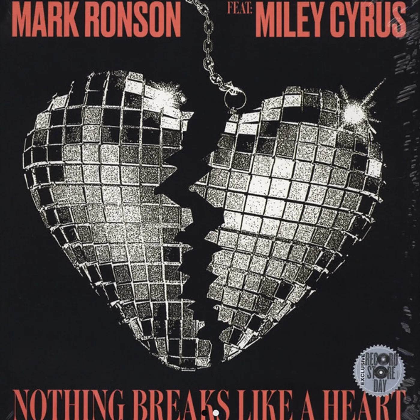 Mark Ronson Nothing Breaks Like A Heart Vinyl Record