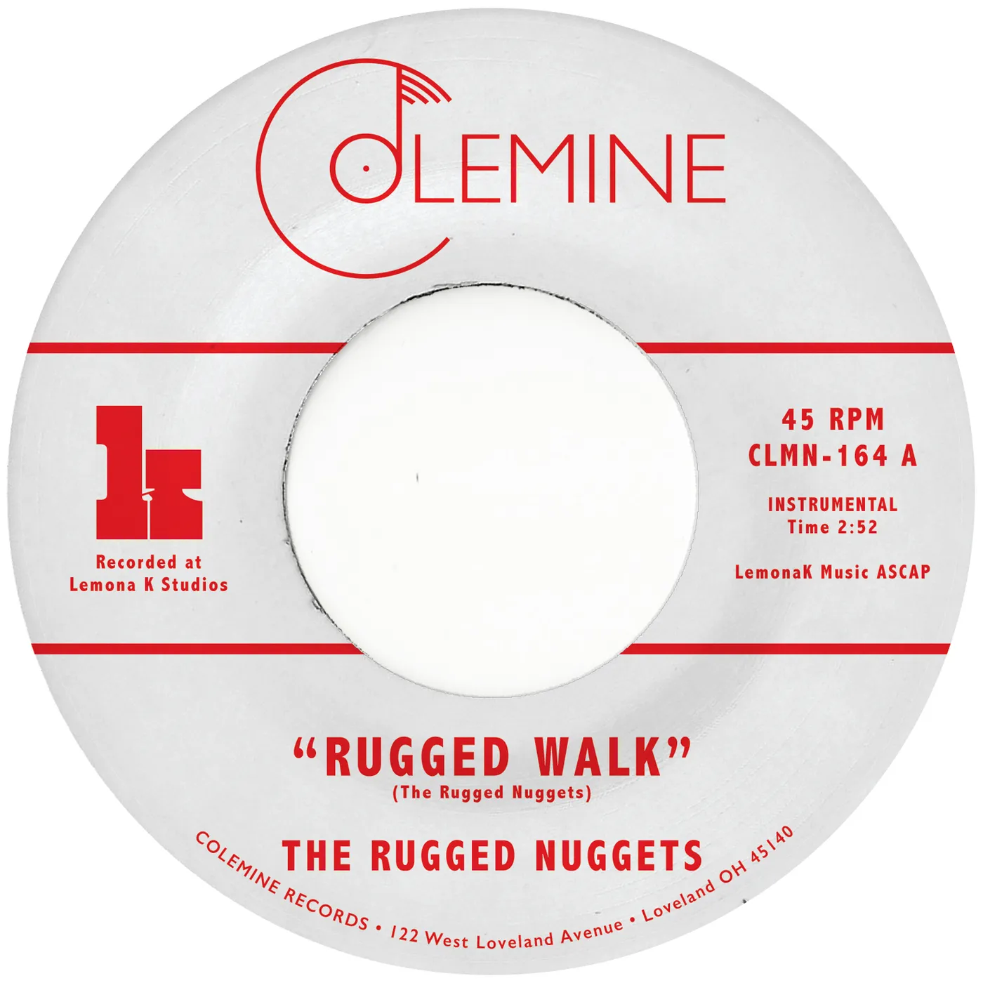 The Rugged Nuggets Rugged Walk Vinyl Record