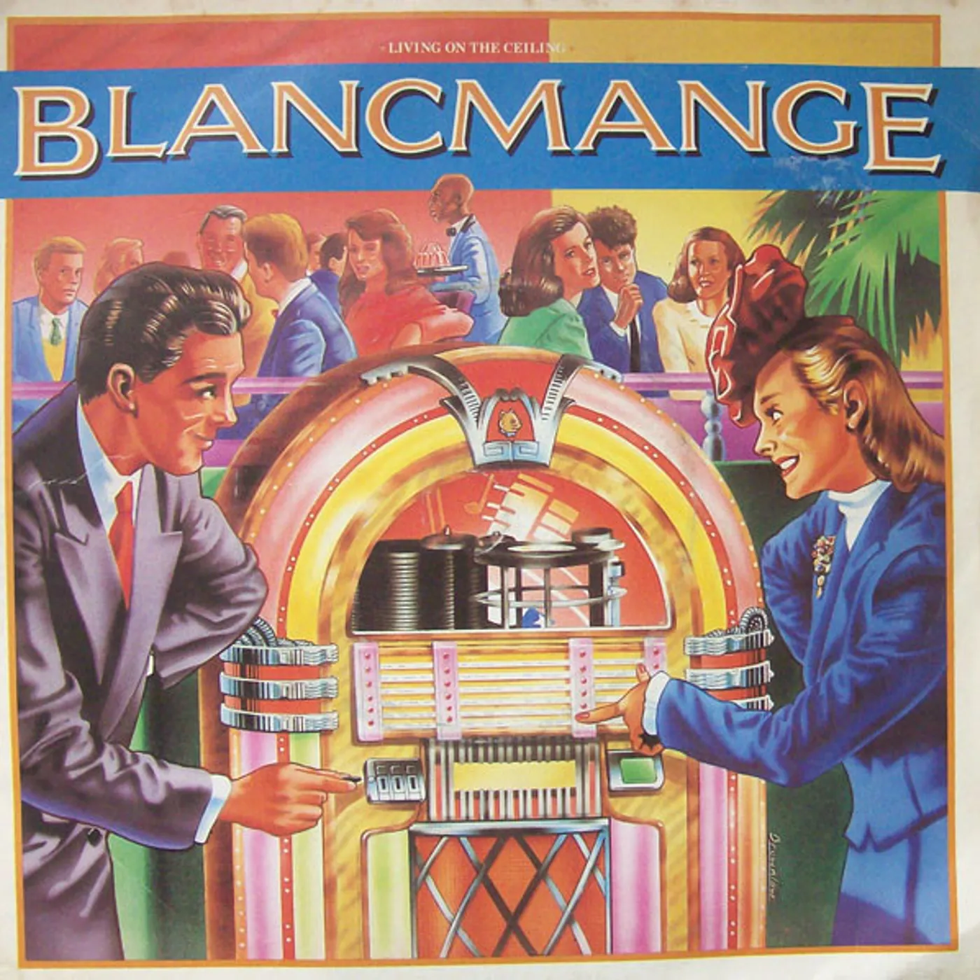 Blancmange Living on the Ceiling Vinyl Record