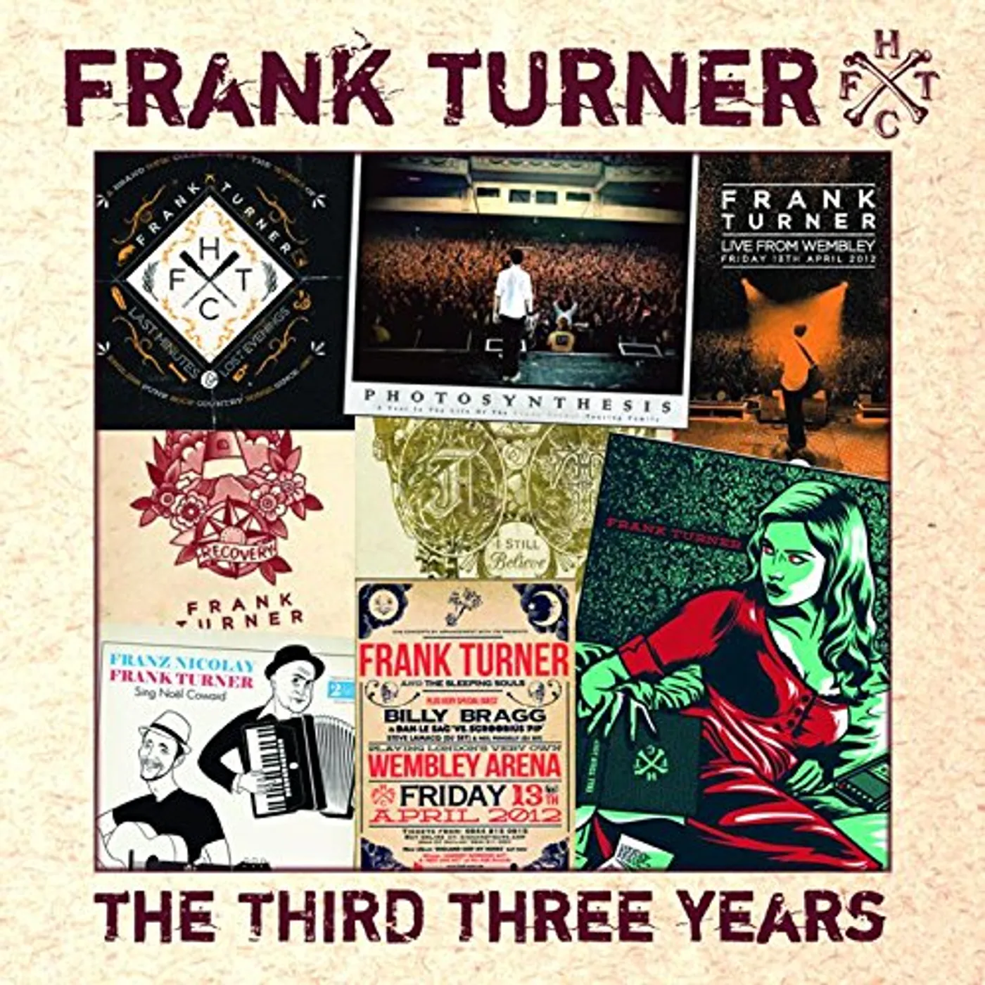 Frank Turner THIRD THREE YEARS CD
