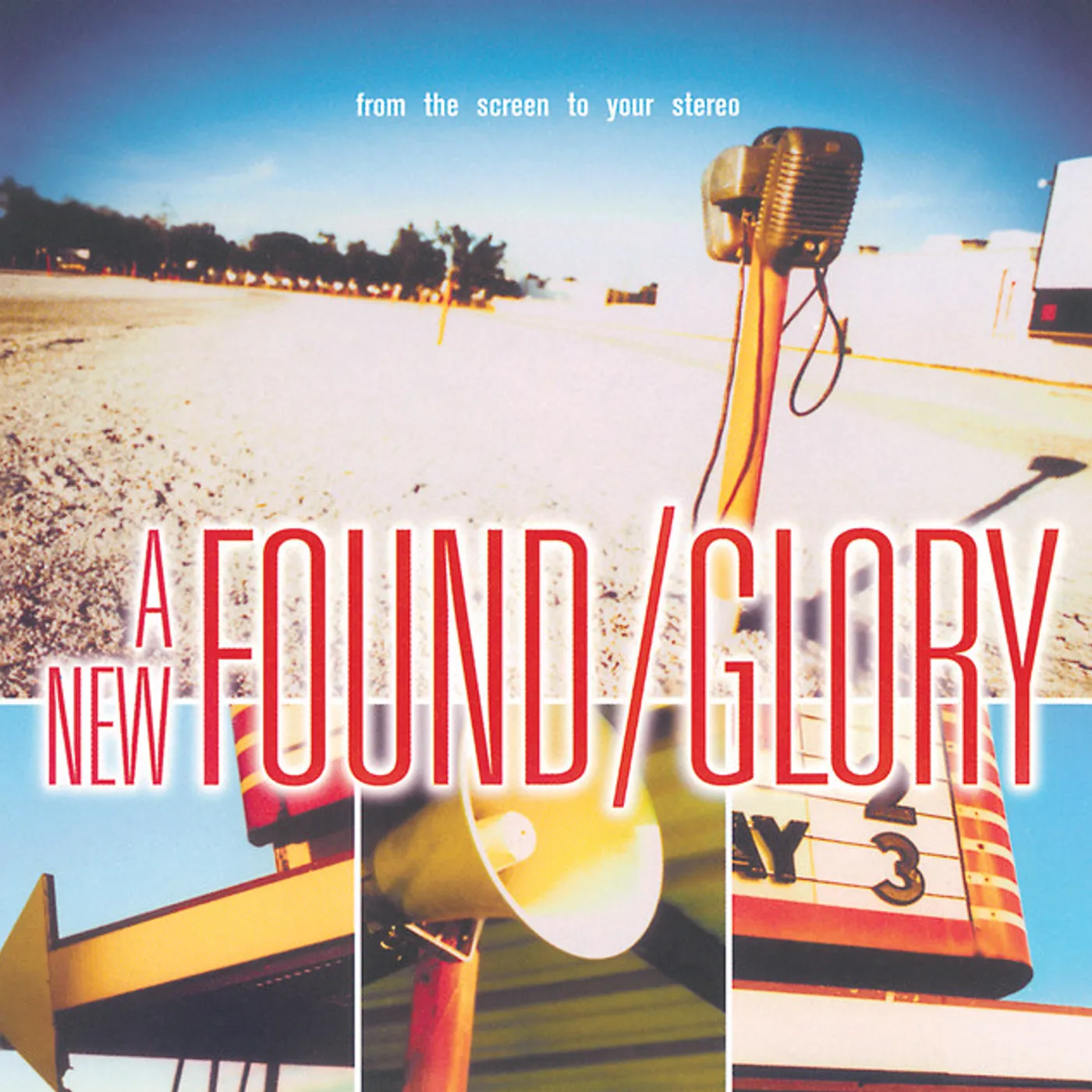 New Found Glory FROM THE SCREEN TO YOUR STEREO 3 Vinyl Record - 10 Inch Single, Black Vinyl