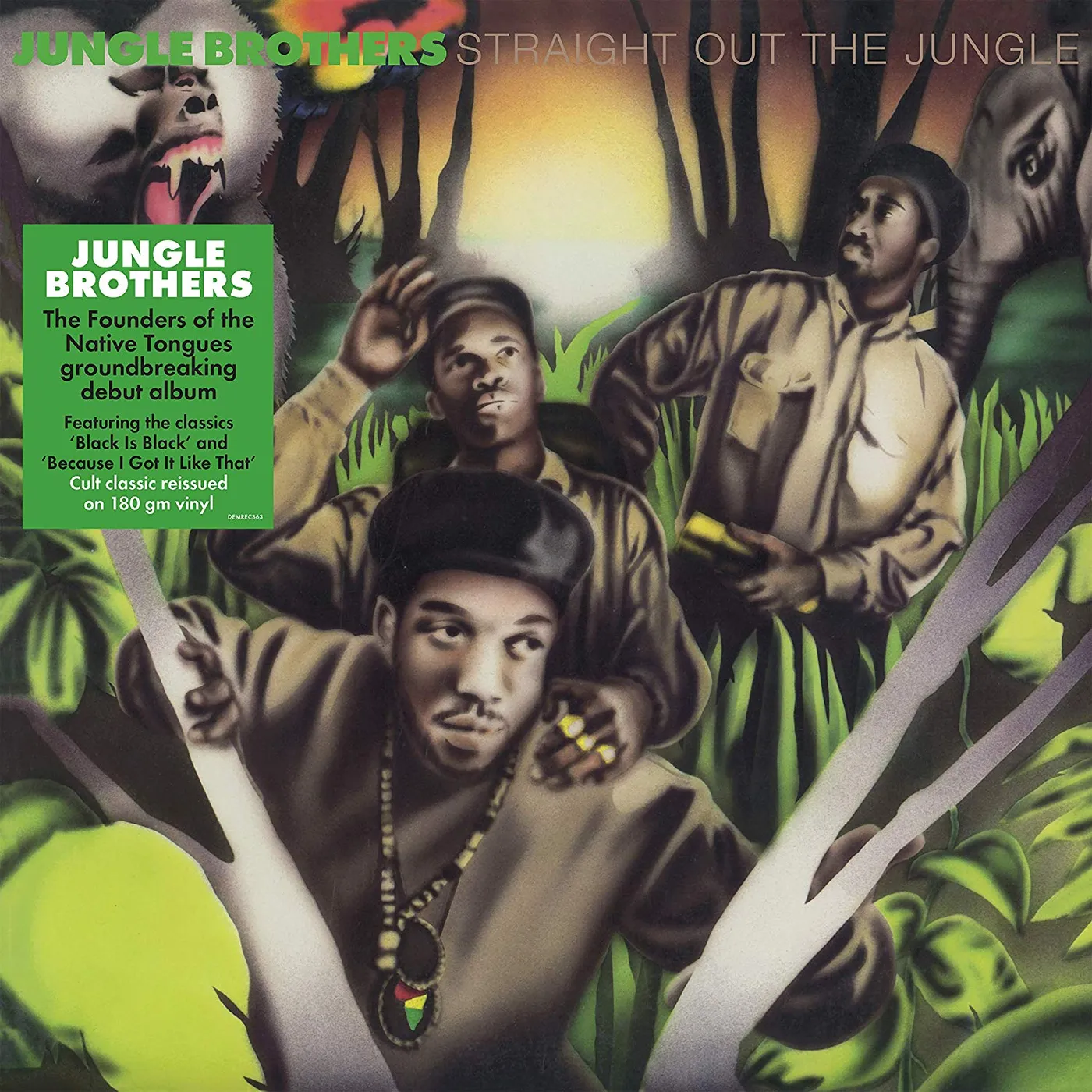 Jungle Brothers Straight Out The Jungle Vinyl Record