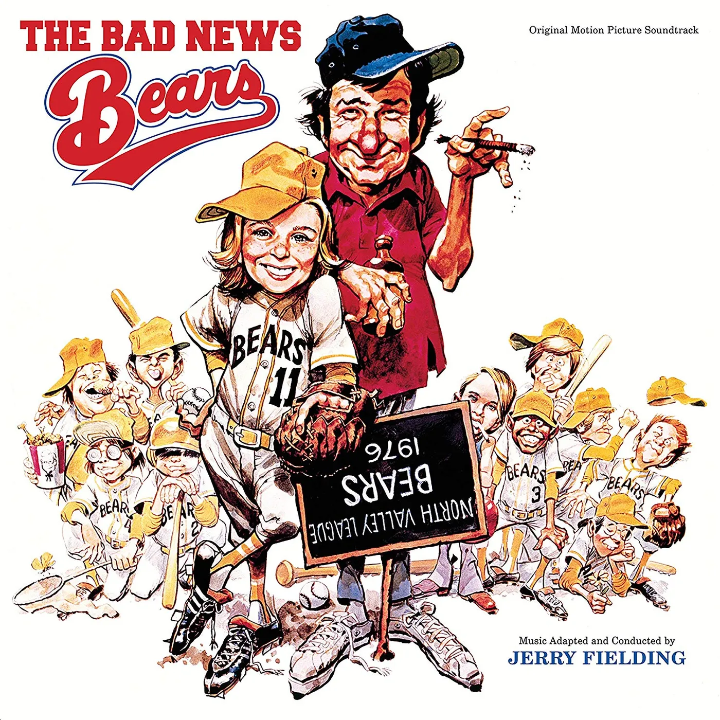 Jerry Fielding BAD NEWS BEARS Vinyl Record