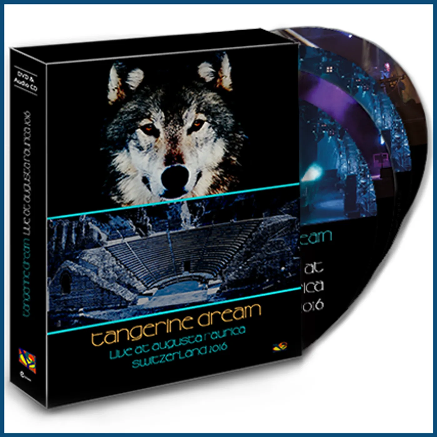Tangerine Dream LIVE AT AUGUSTA RAURICA SWITZERLAND 2016 DVD