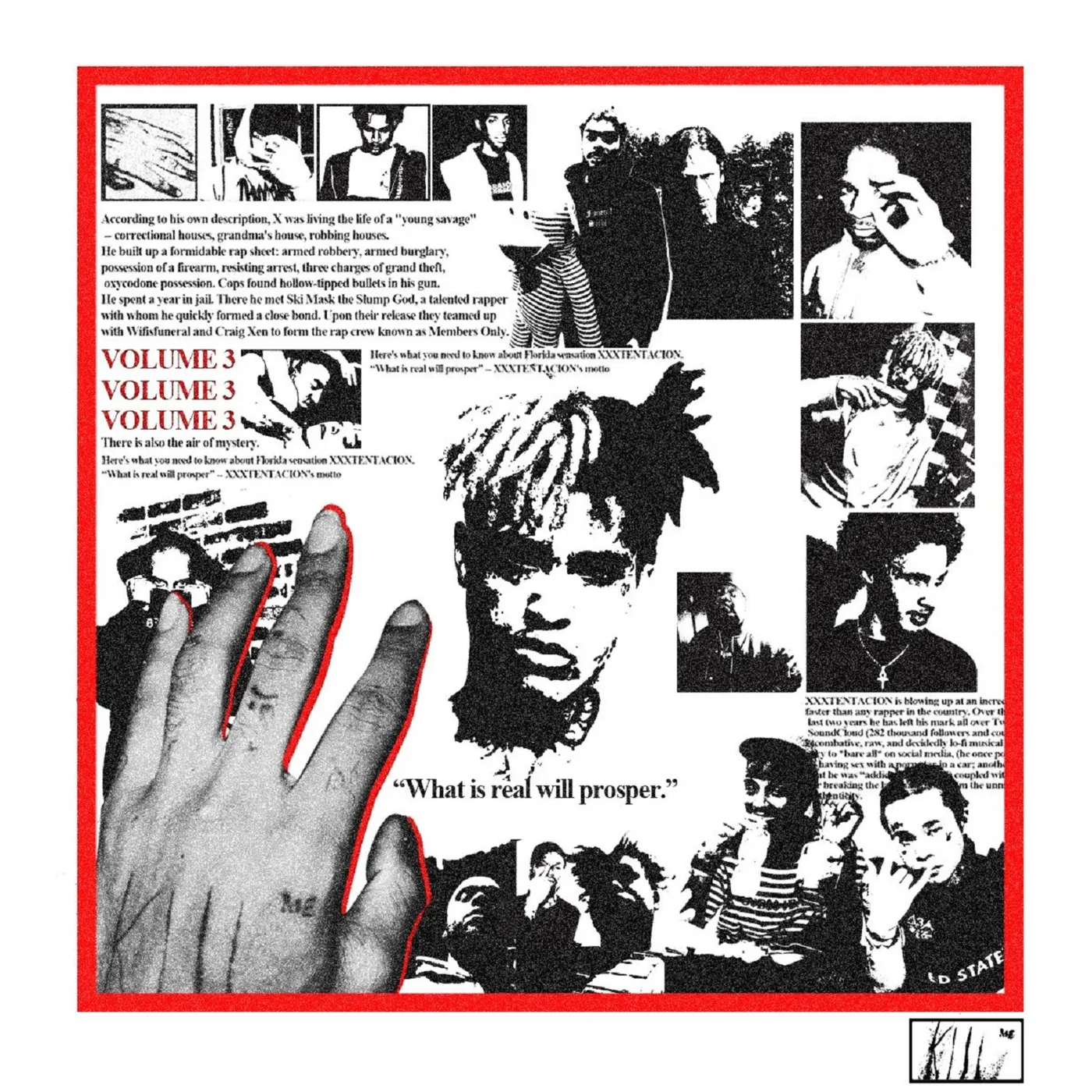 XXXTENTACION PRESENTS: MEMBERS ONLY VOL. 3 Vinyl Record