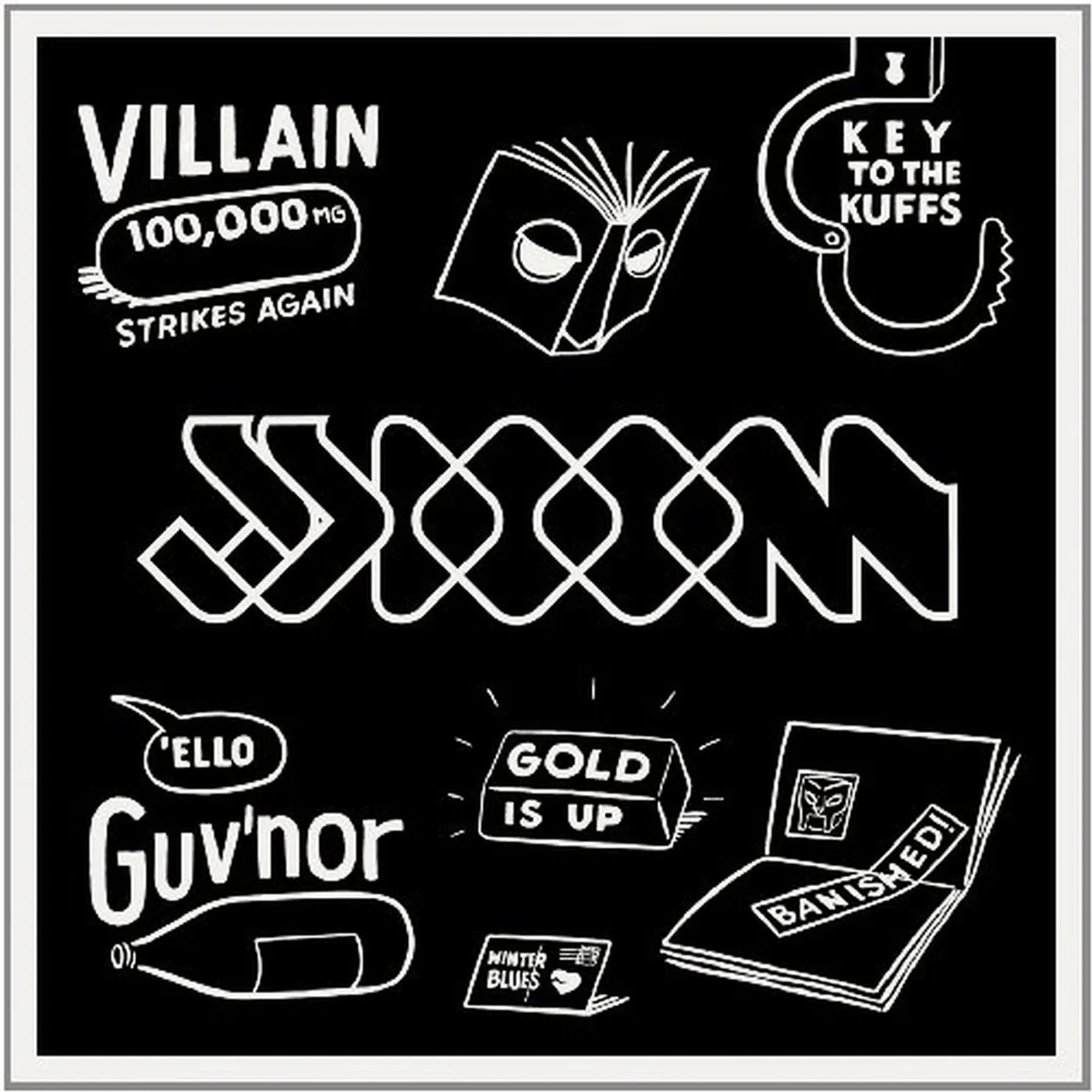 JJ DOOM KEY TO THE KUFFS BUTTER EDITION CD