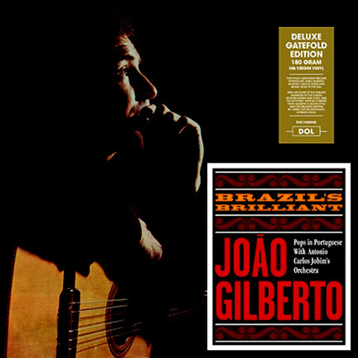 João Gilberto BRAZIL'S BRILLIANT Vinyl Record
