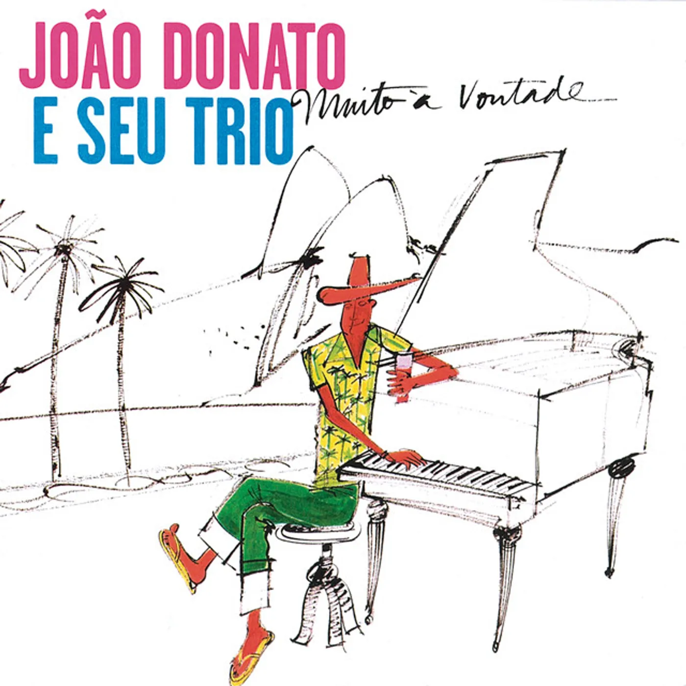 Joao Donato MUITO A VONTADE Vinyl Record