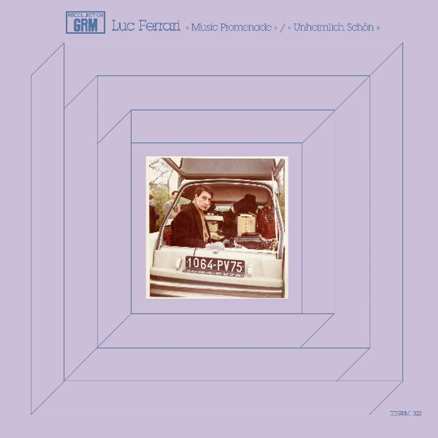 Luc Ferrari MUSIC PROMENADE / UNHEIMLICH SCHON Vinyl Record
