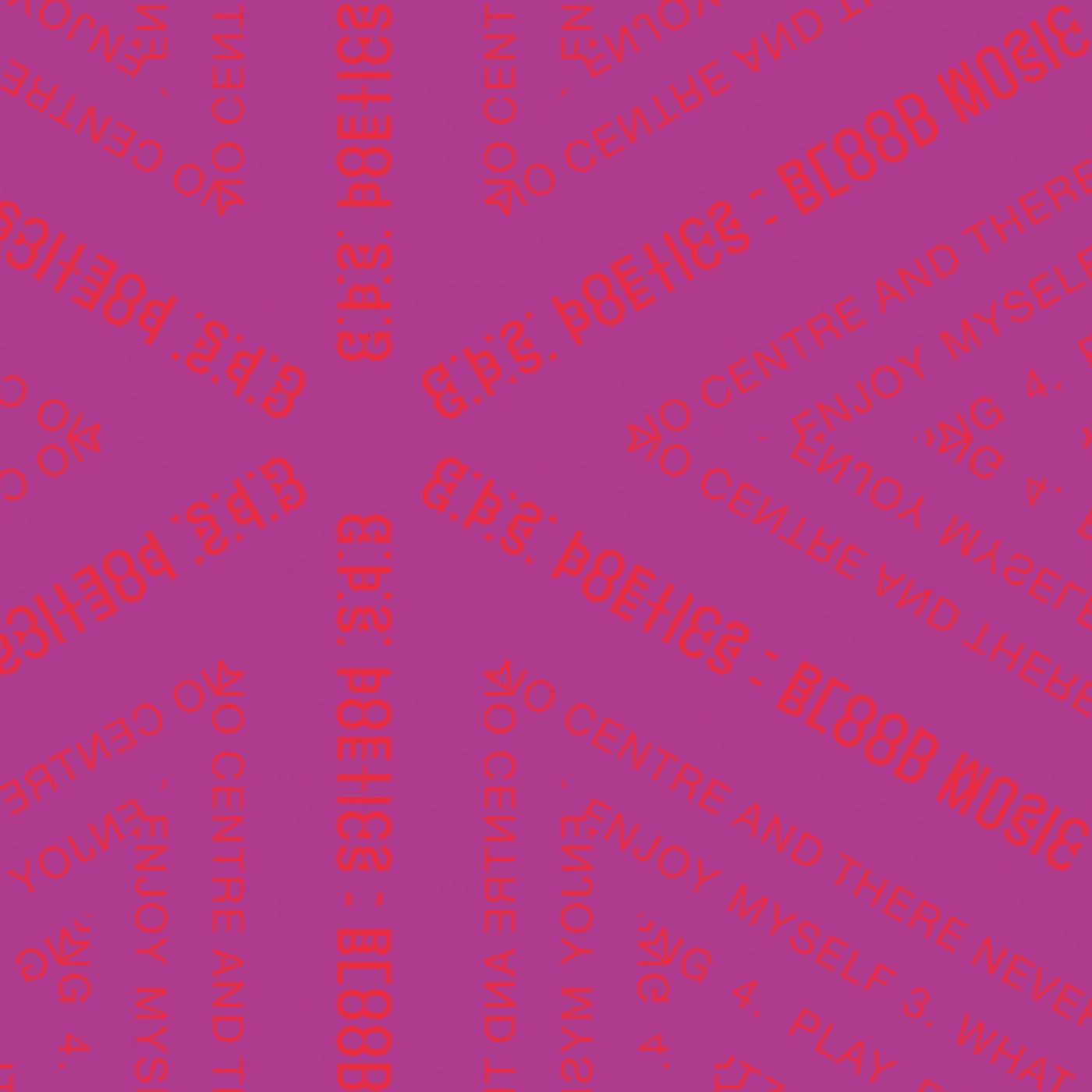 Blood Music GPS POETICS CD