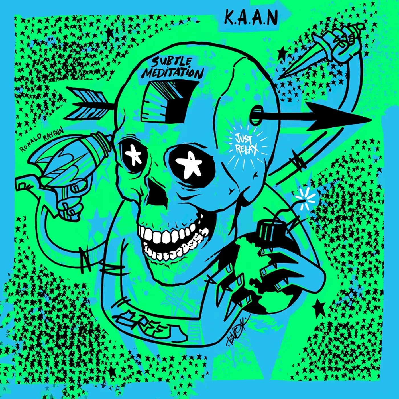 K.A.A.N. SUBTLE MEDITATION Vinyl Record