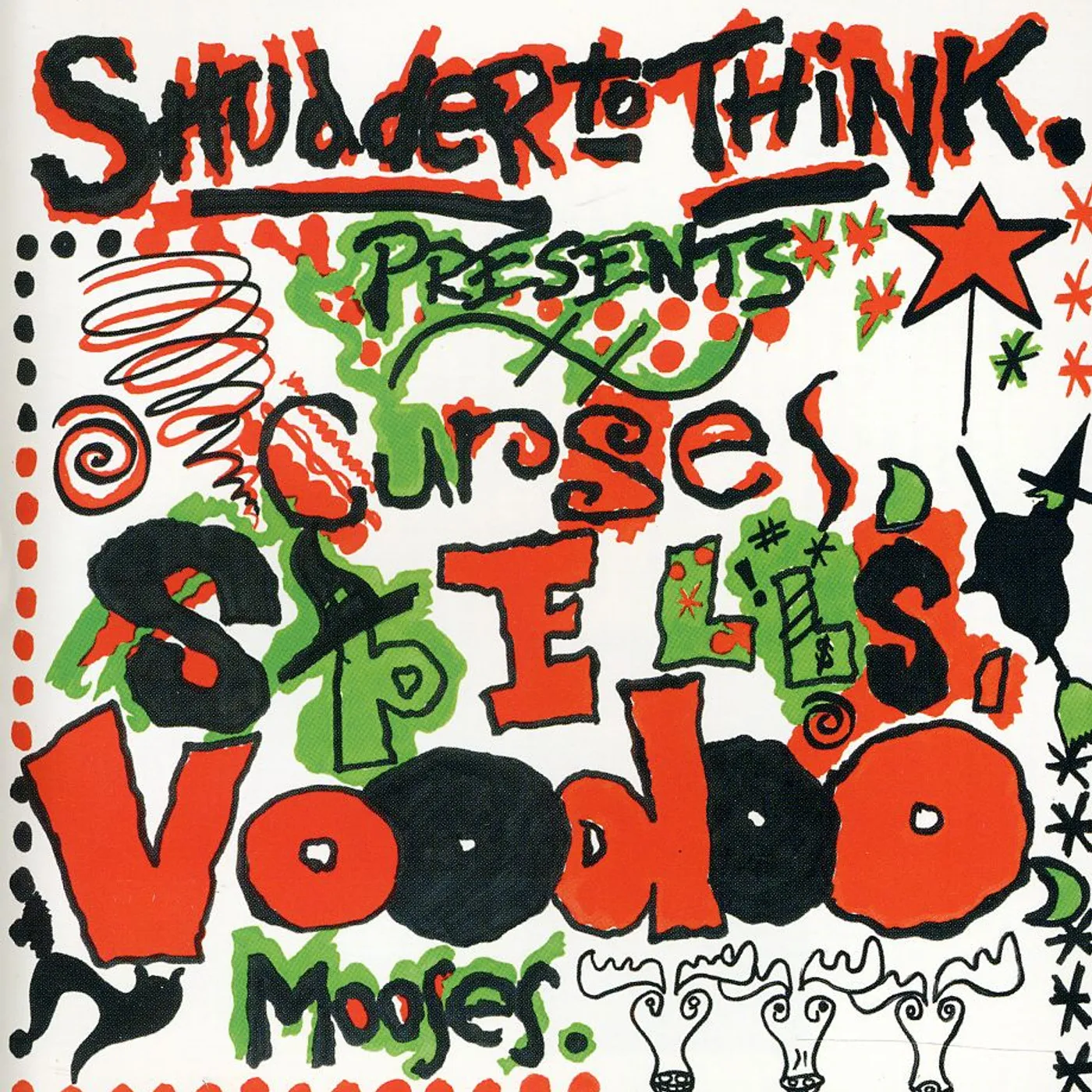 Shudder To Think CURSES SPELLS VOODOO MOOSES + IT WAS ARSON + 1 CD