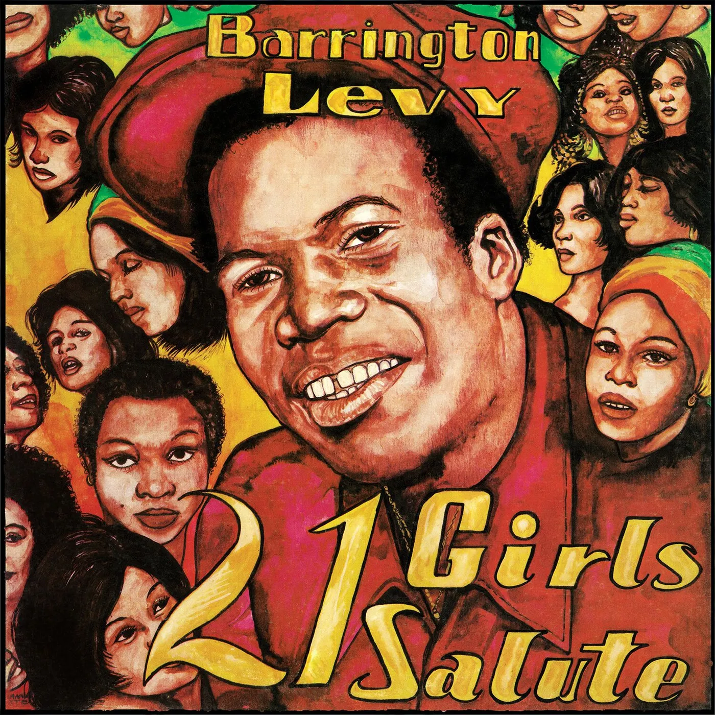 Barrington Levy 21 GIRLS SALUTE Vinyl Record