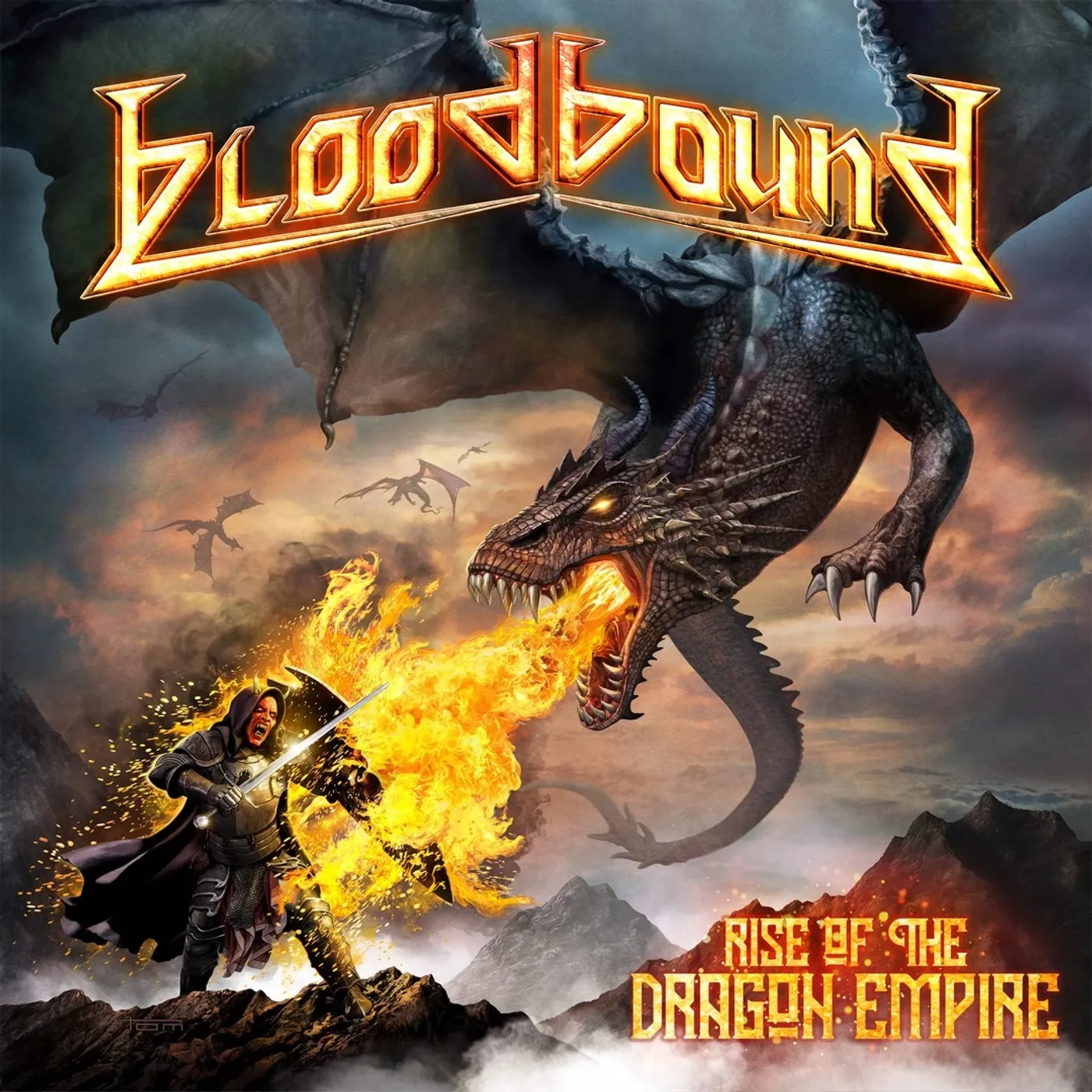 Bloodbound RISE OF THE DRAGON EMPIRE CD