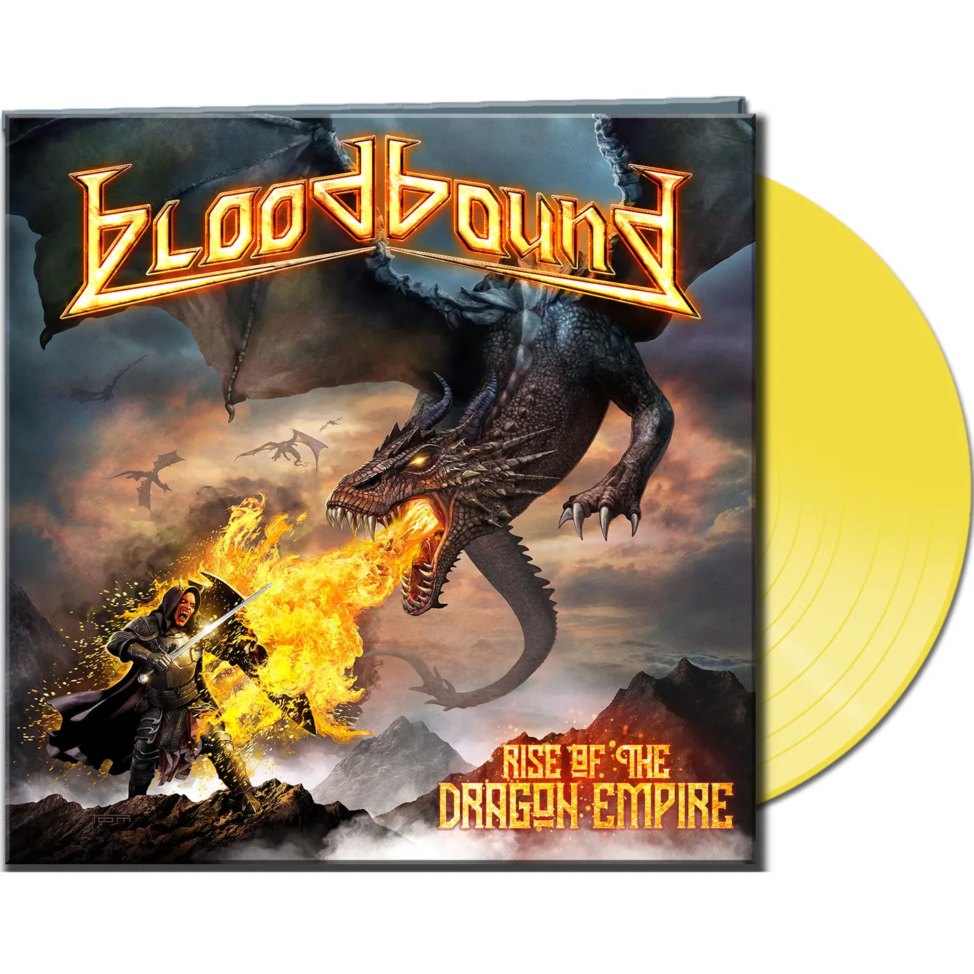 Bloodbound Rise of the Dragon Empire Vinyl Record