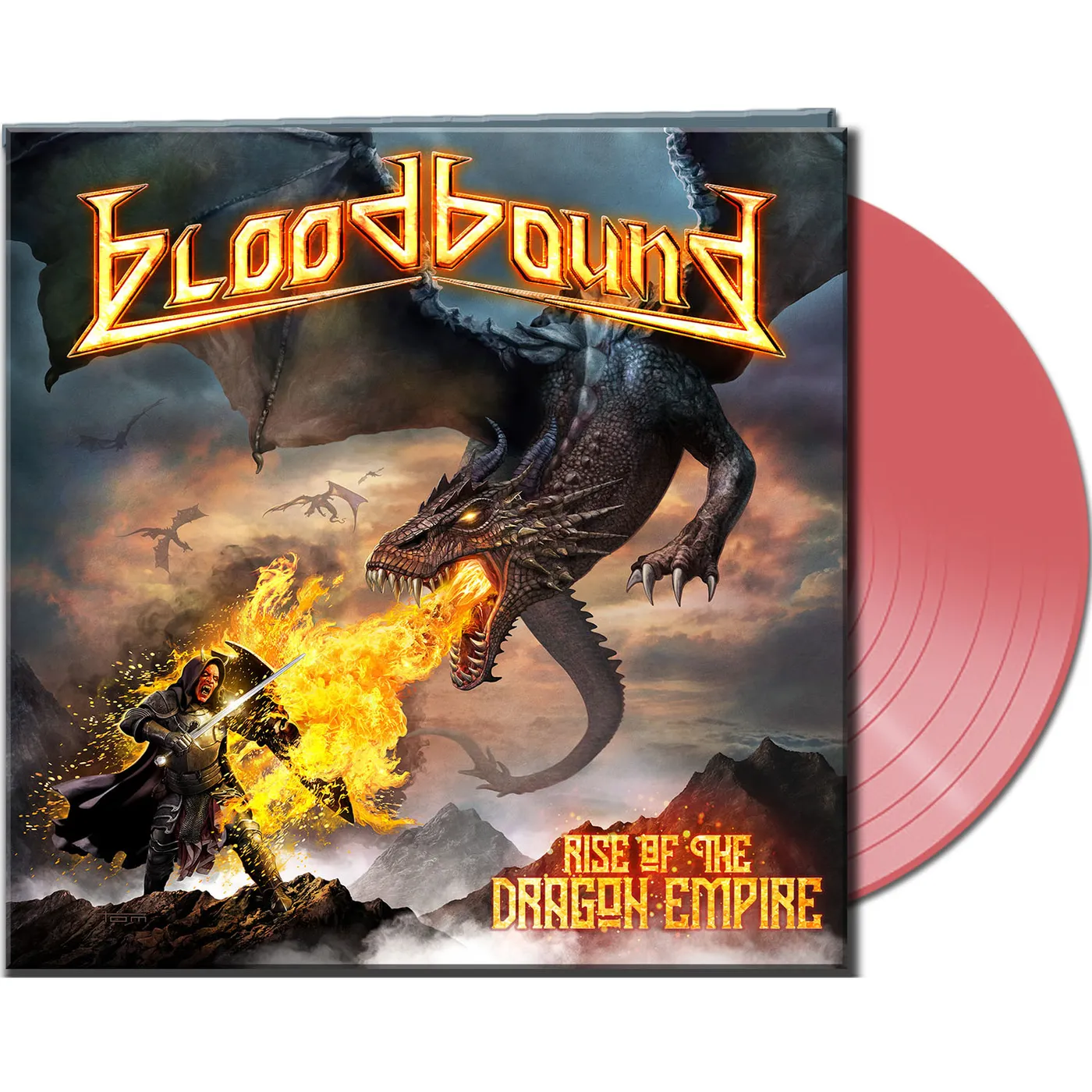 Bloodbound Rise of the Dragon Empire Vinyl Record