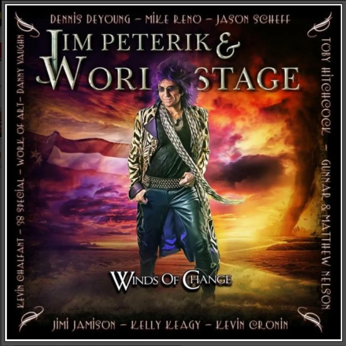 Jim Peterik And World Stage WINDS OF CHANGE CD
