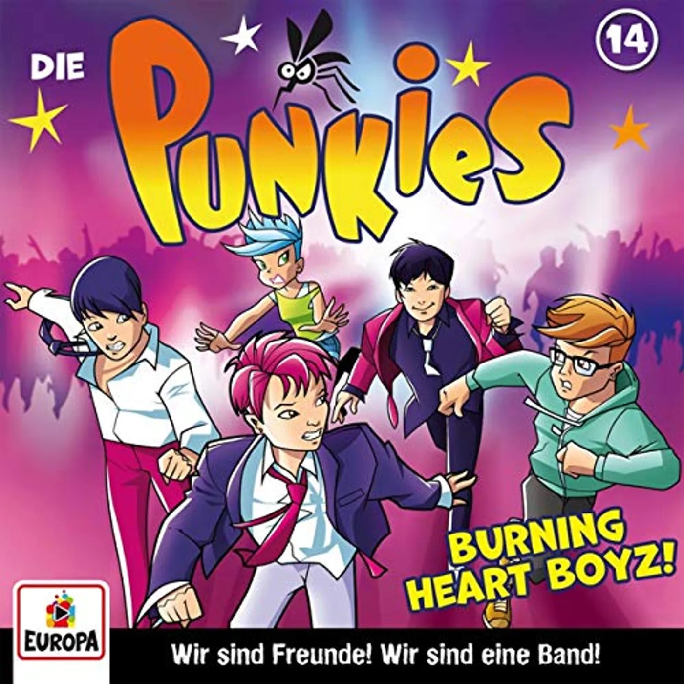 Die Punkies 014/BURNING HEART BOYZ CD