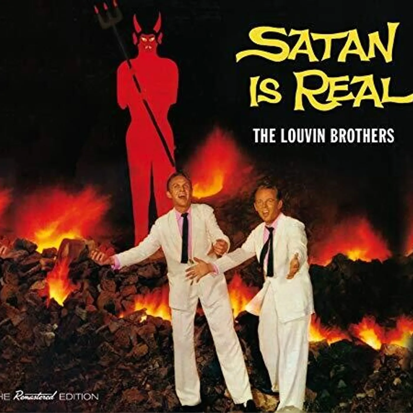 The Louvin Brothers SATAN IS REAL / TRIBUTE TO THE DELMORE BROTHERS CD