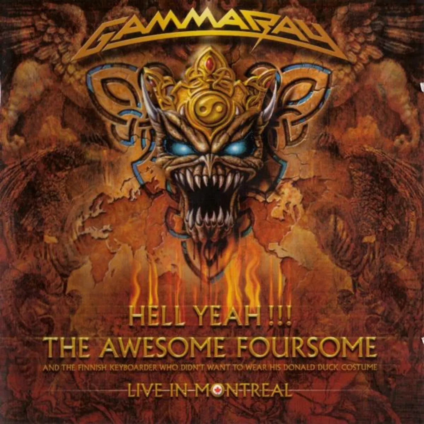 Gamma Ray HELL YEAH: LIVE IN MONTREAL CD