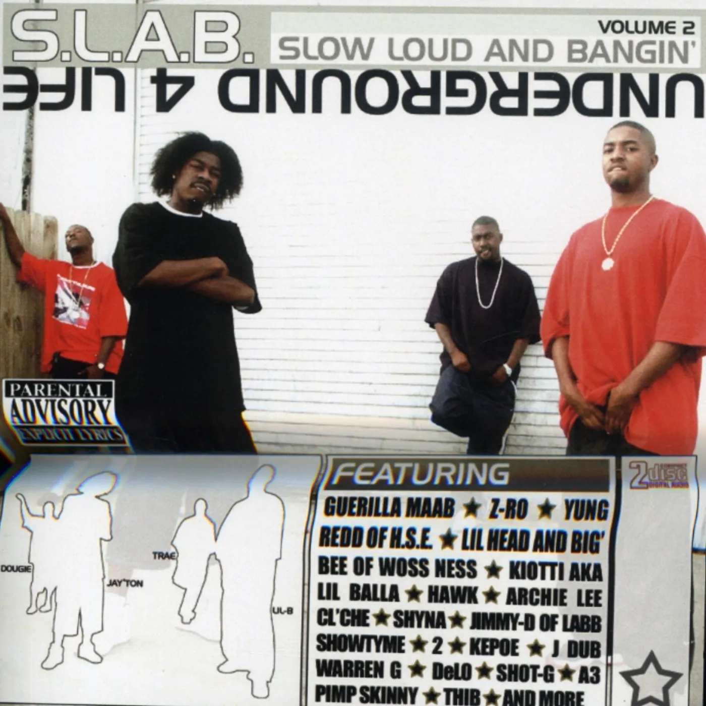 S.L.A.B. SLOW LOUD & BANGING 2 CD