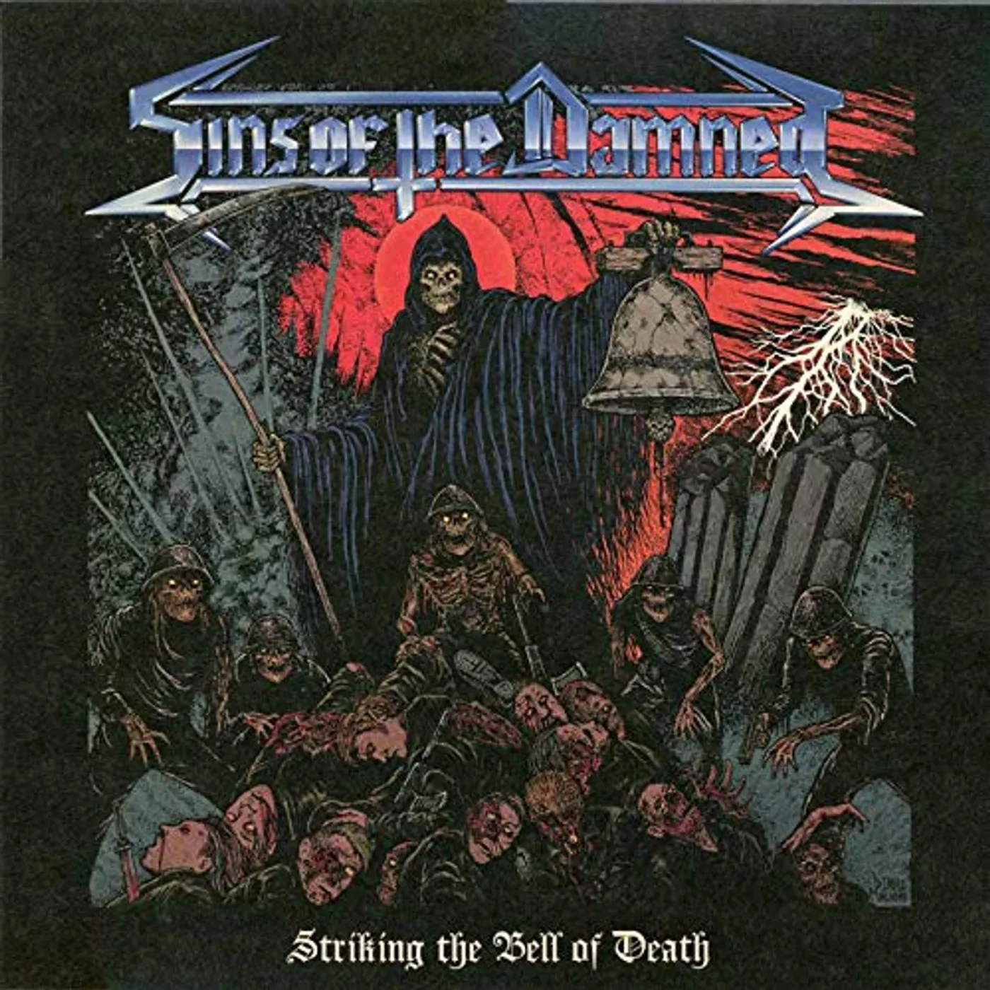 Sins of the Damned STRIKING THE BELL OF DEATH CD