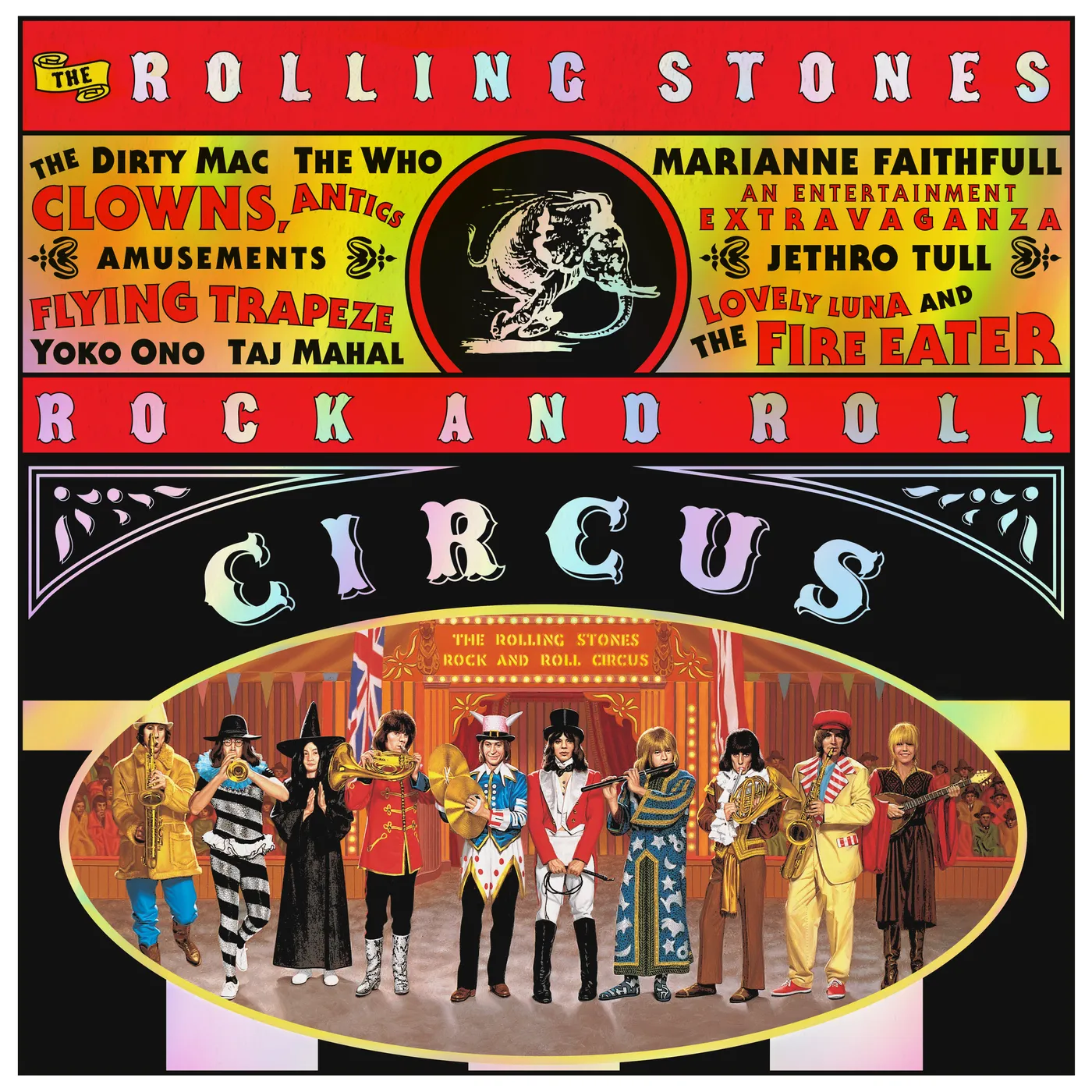 The Rolling Stones ROCK AND ROLL CIRCUS Vinyl Record