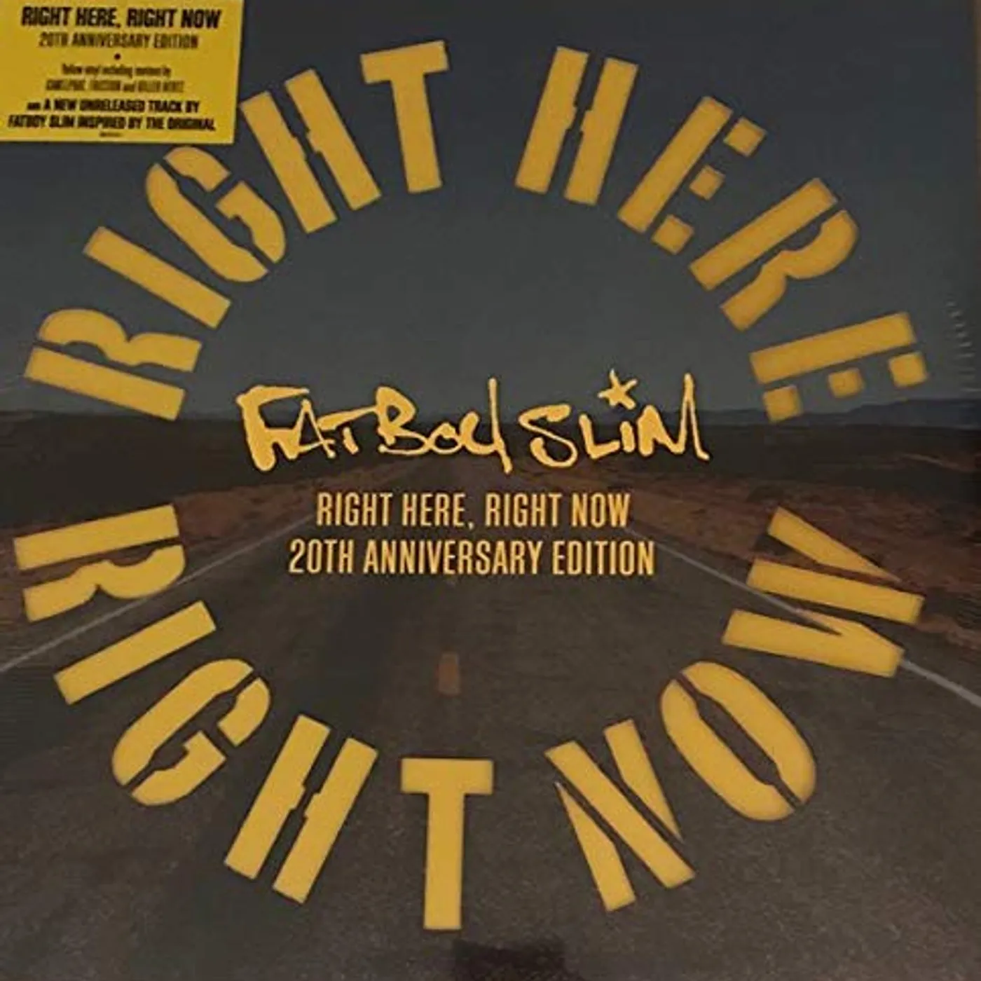 Fatboy Slim RIGHT HERE RIGHT NOW: REMIXES Vinyl Record