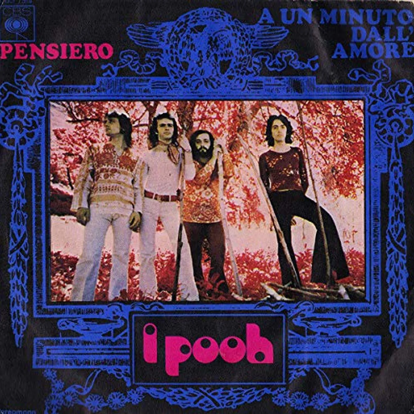 Pooh Pensiero / A Un Minuto Dall'Amore Vinyl Record