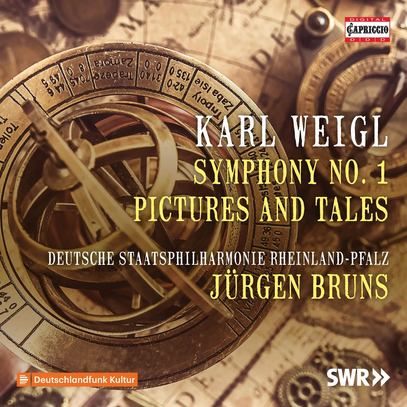Deutsche Staatsphilharmonie Rheinland-Pfalz WEIGL: SYMPHONY NO. 1; PICTURES & TALES CD