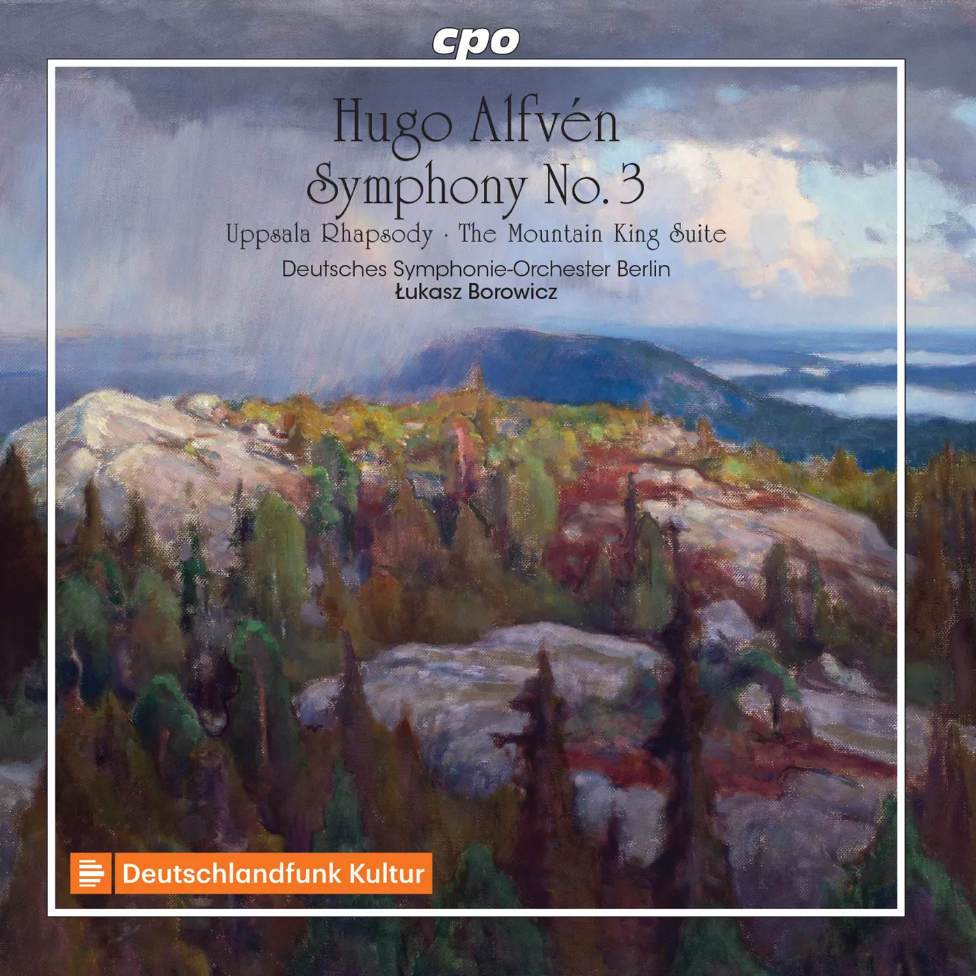 Deutsches Symphonie-Orchester Berlin ALFVEN: SYMPHONY NO. 3; UPPSALA RHAPSODY; THE MOUNTAIN KING SUITE CD