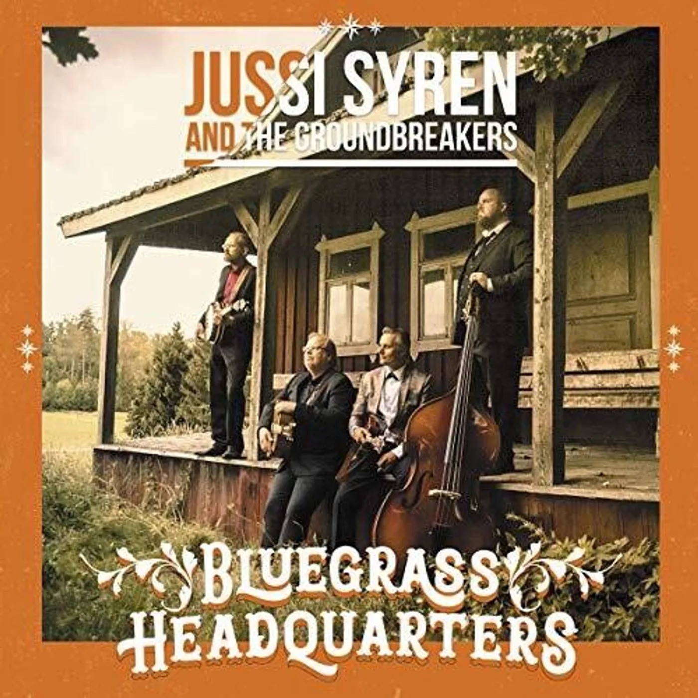 Jussi Syren & The Groundbreakers BLUEGRASS HEADQUARTERS CD