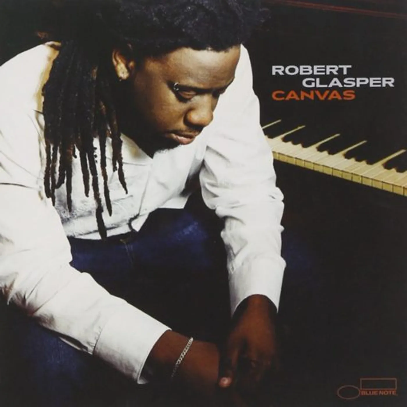 Robert Glasper Canvas Vinyl Record