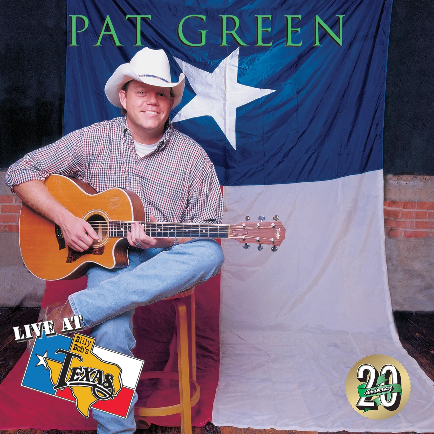 Pat Green LIVE AT BILLY BOB'S TEXAS 20TH ANNIVERSARY Vinyl Record