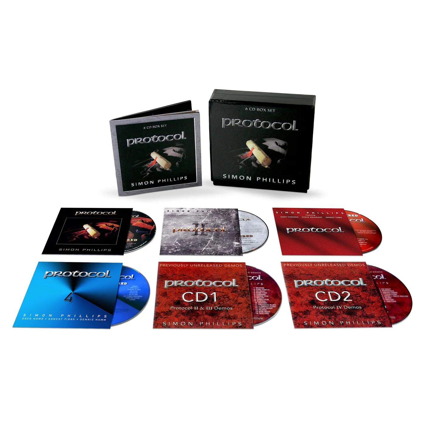 Simon Phillips PROTOCOL 6 CD BOX SET CD