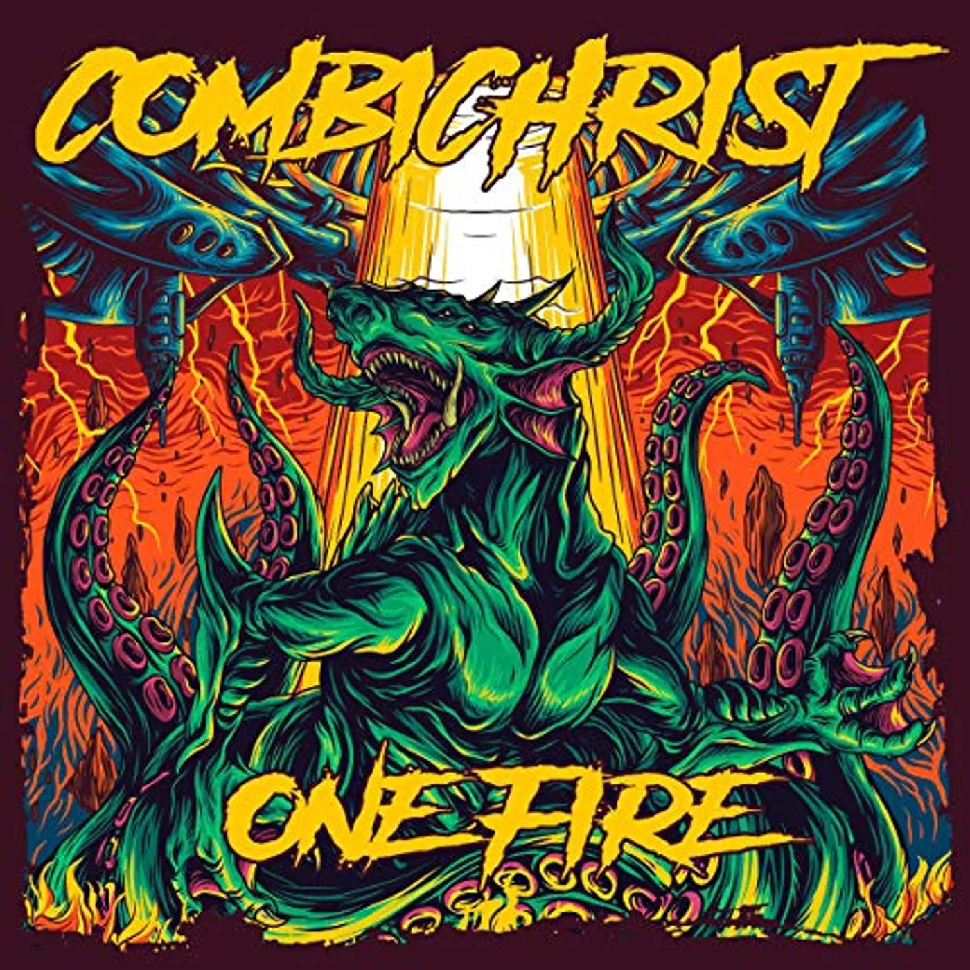 Combichrist One Fire Vinyl Record