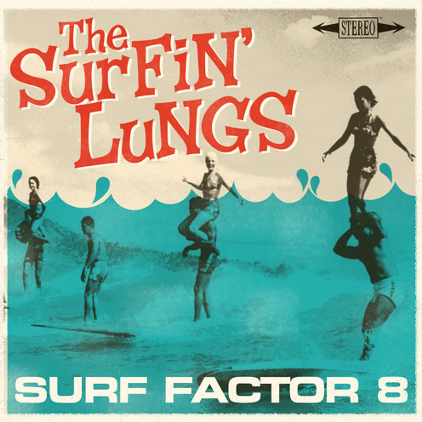 The Surfin' Lungs Surf Factor 8 Vinyl Record