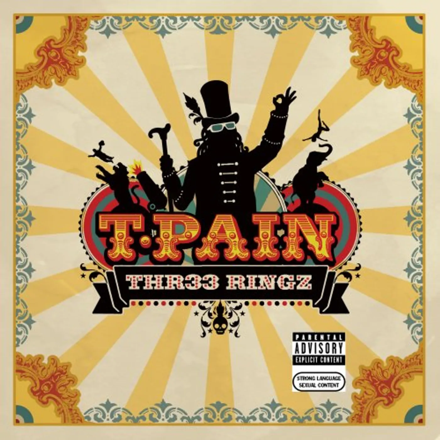 T-Pain THR33 RINGZ CD
