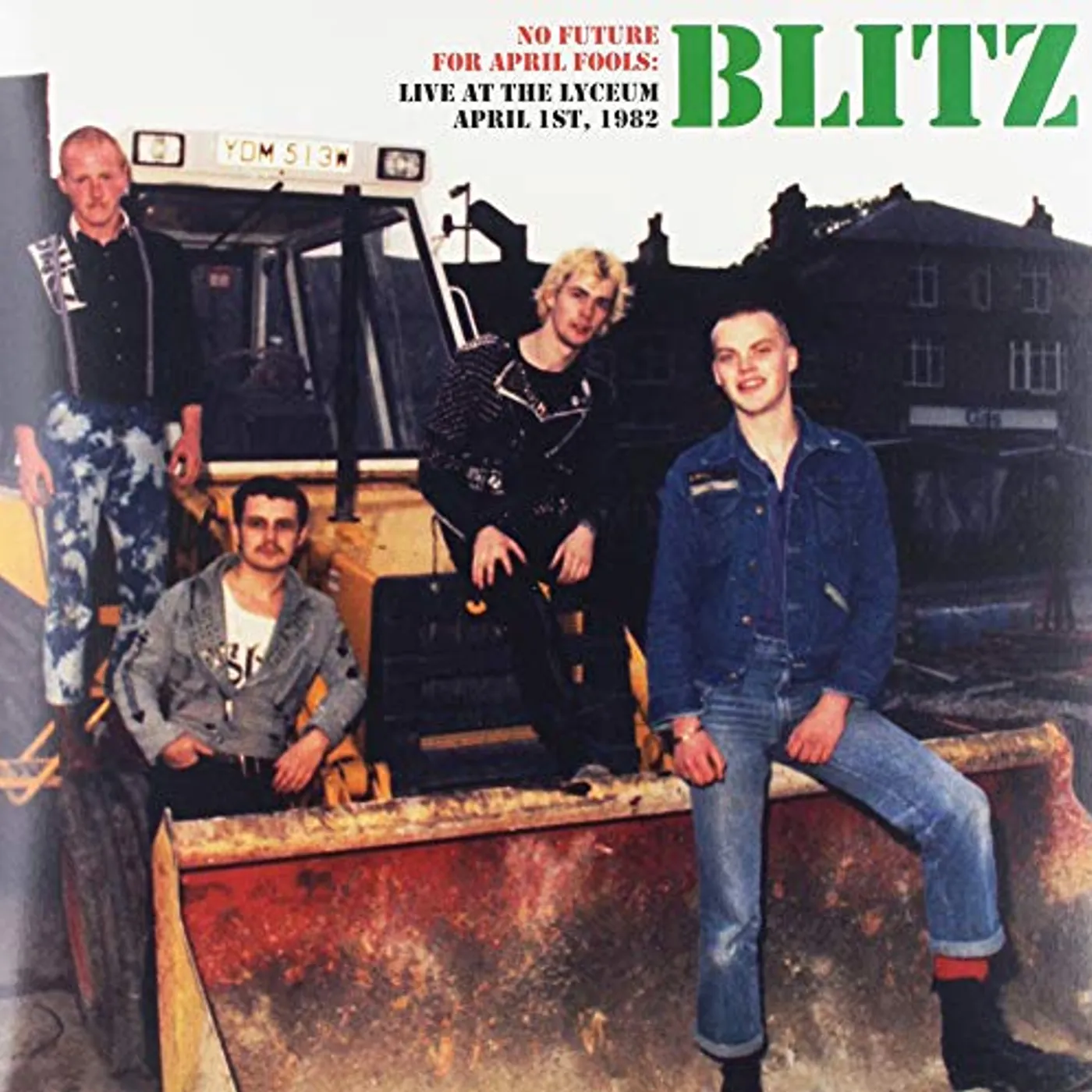 Blitz NO FUTURE FOR APRIL FOOLS Vinyl Record