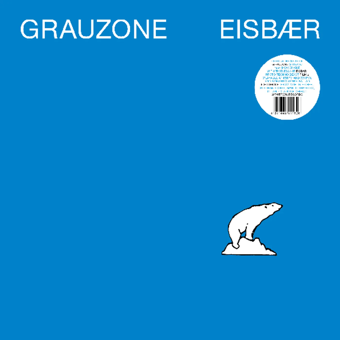 Grauzone EISBAR Vinyl Record
