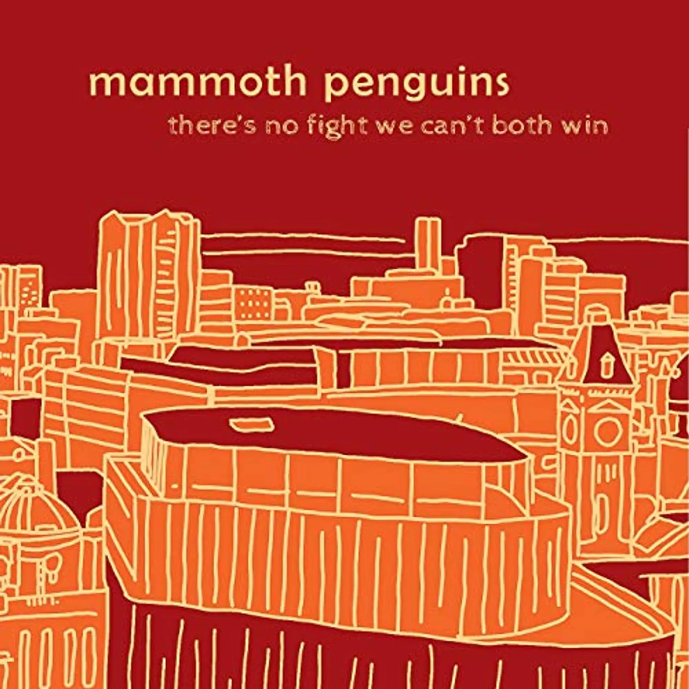 Mammoth Penguins THERE IS NO FIGHT WE CAN'T BOTH WIN Vinyl Record