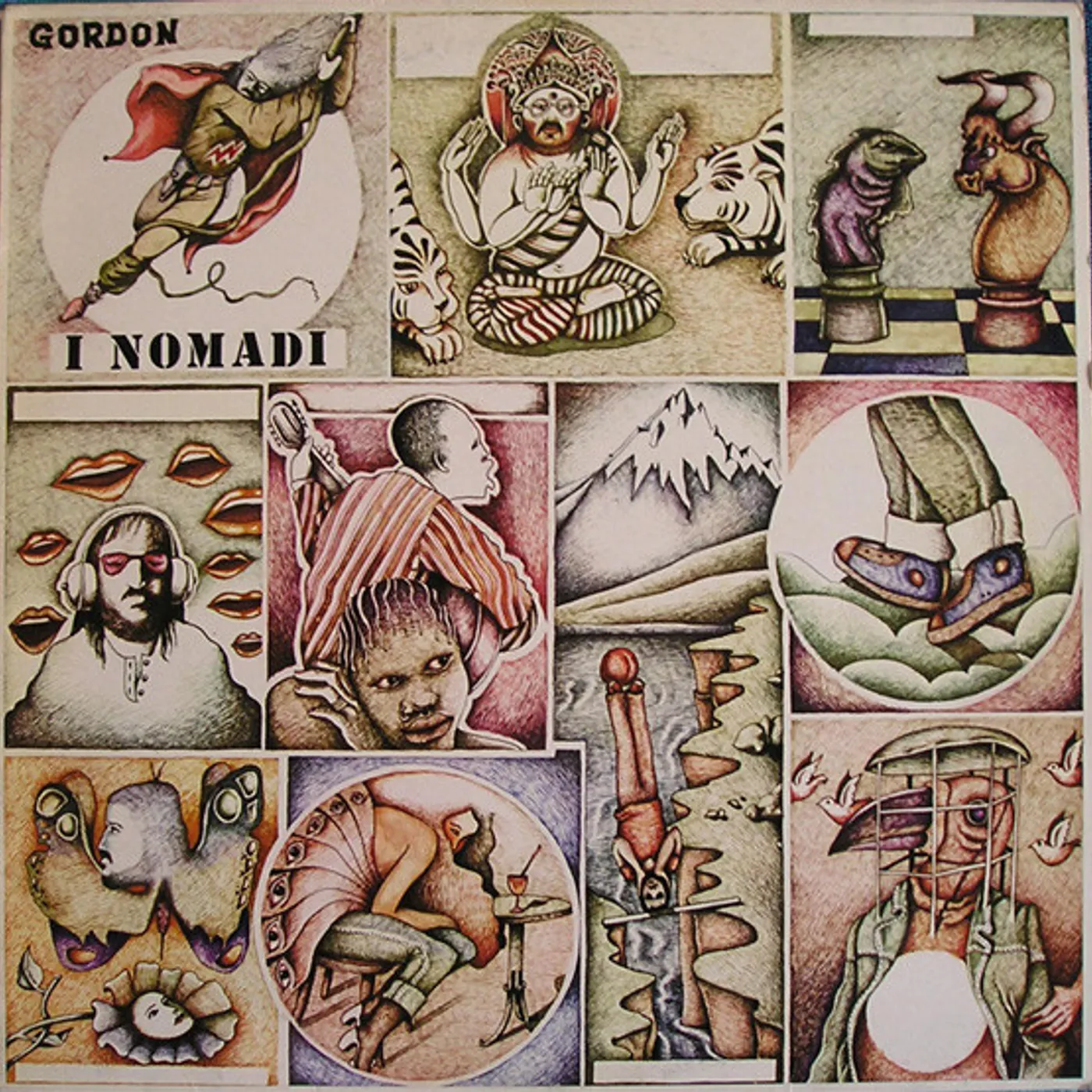 Nomadi Gordon Vinyl Record