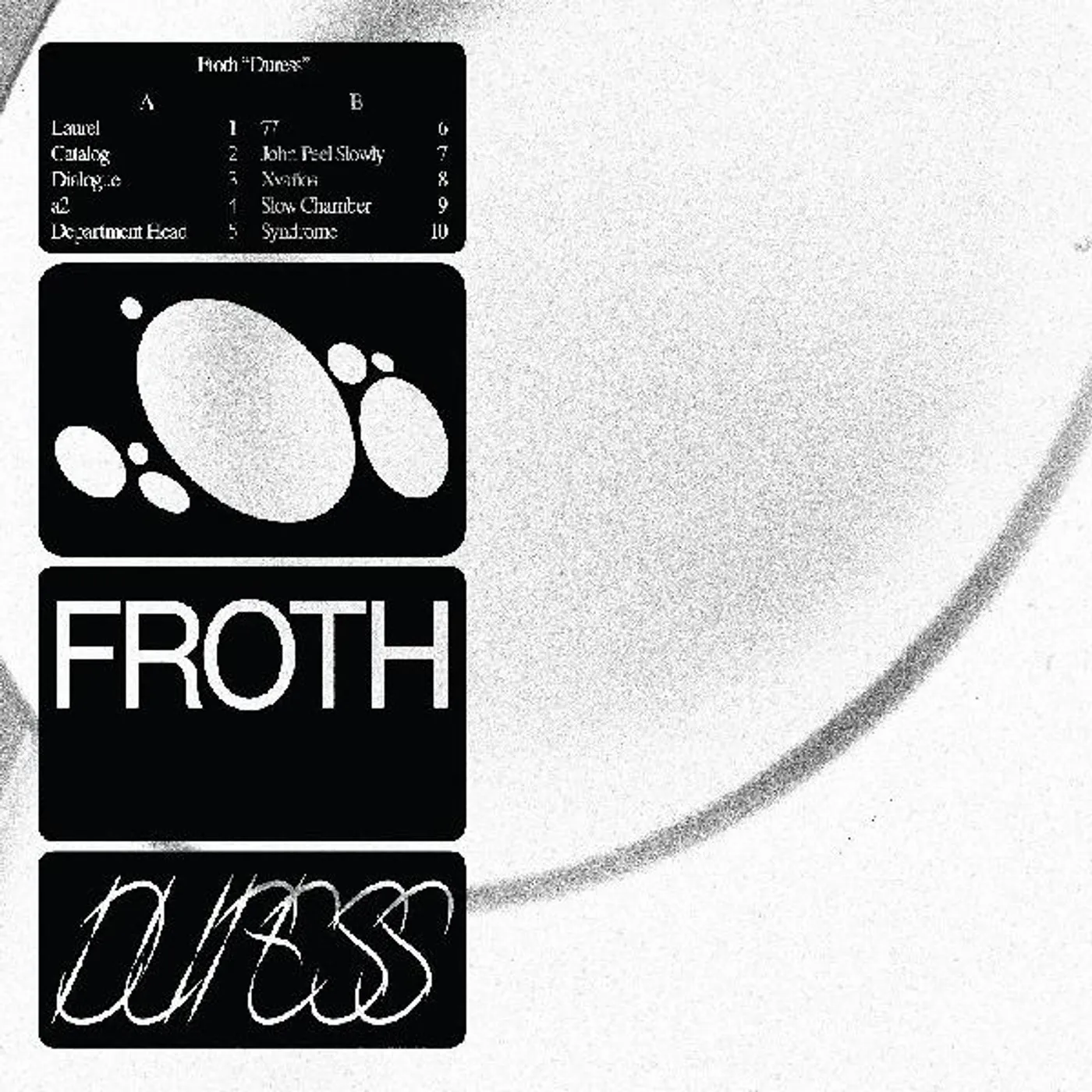 Froth DURESS CD