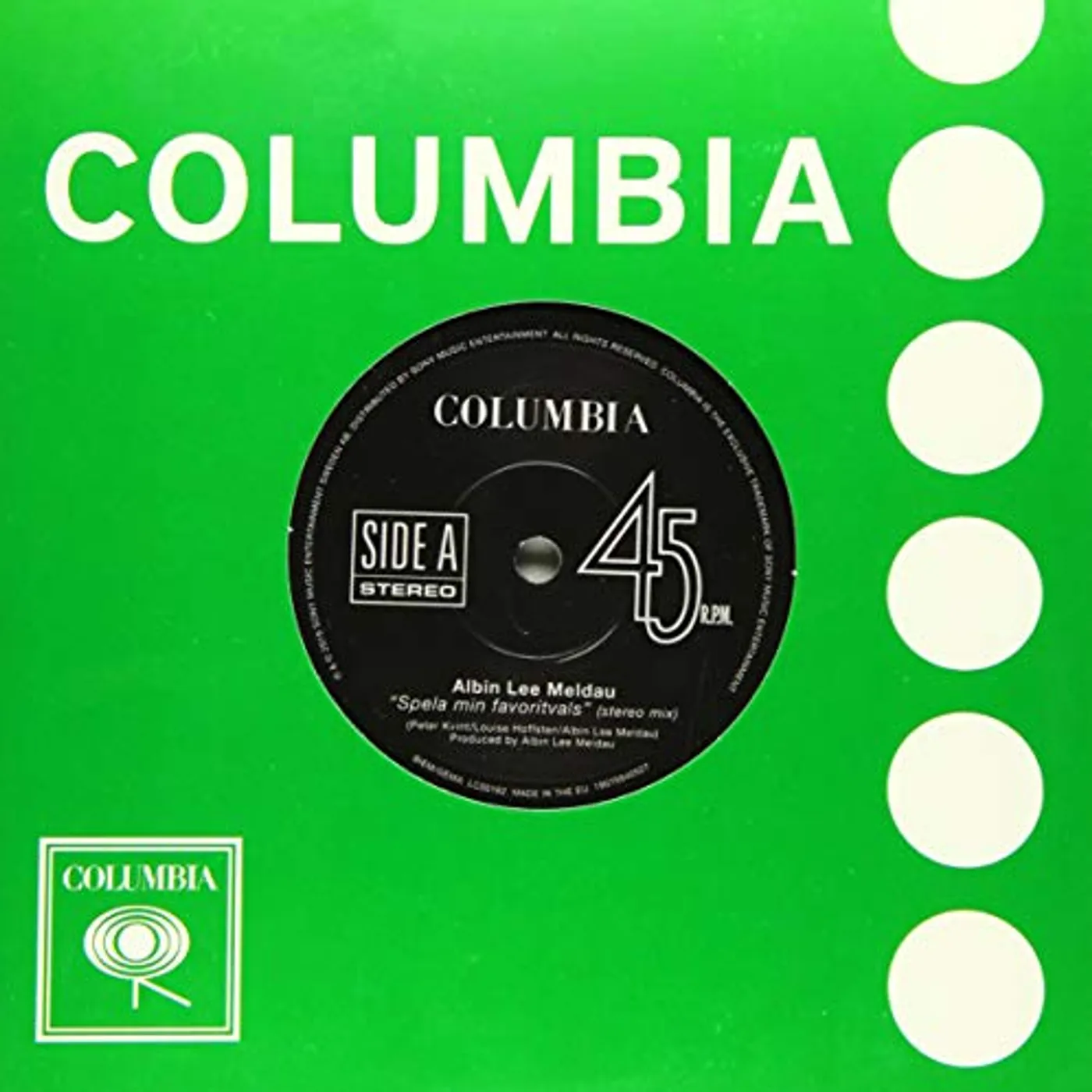 Albin Lee Meldau SPELA MIN FAVORITVALS Vinyl Record