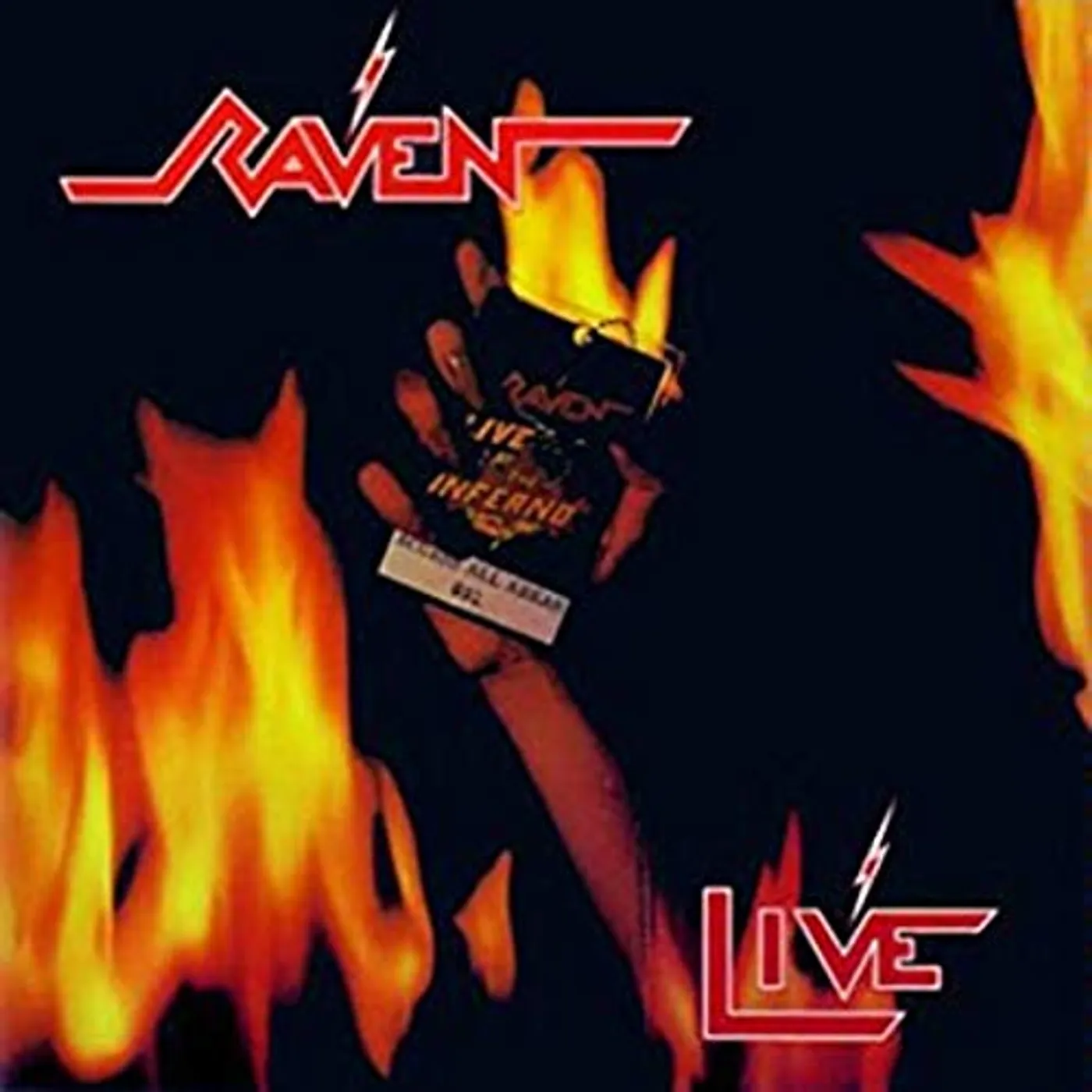 Raven Live At the Inferno Vinyl Record