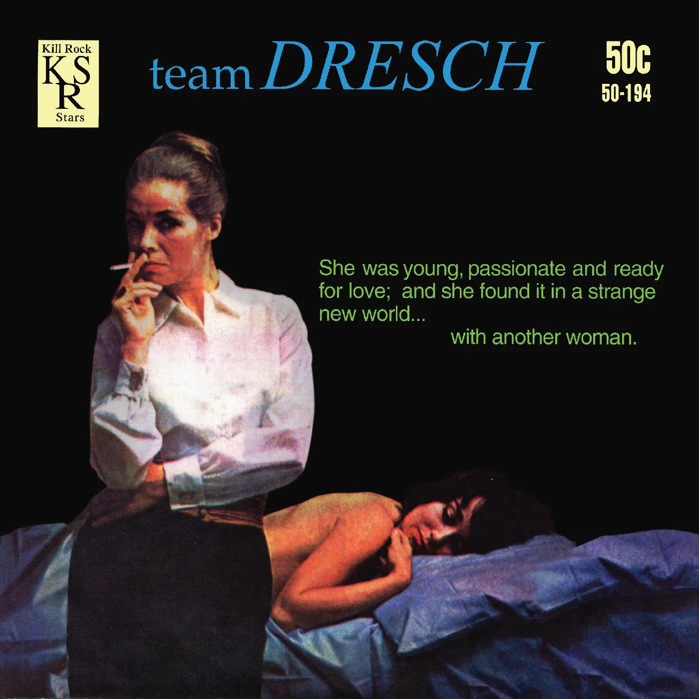 Team Dresch HAND GRENADE + 2 Vinyl Record