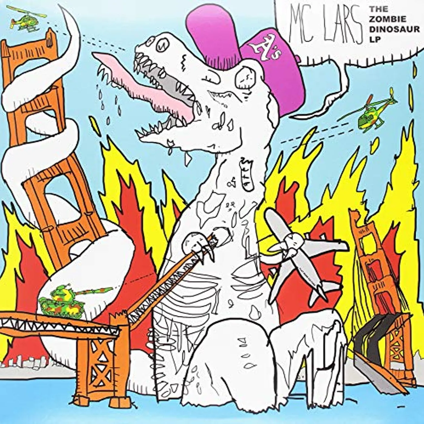 MC Lars ZOMBIE DINOSAUR Vinyl Record