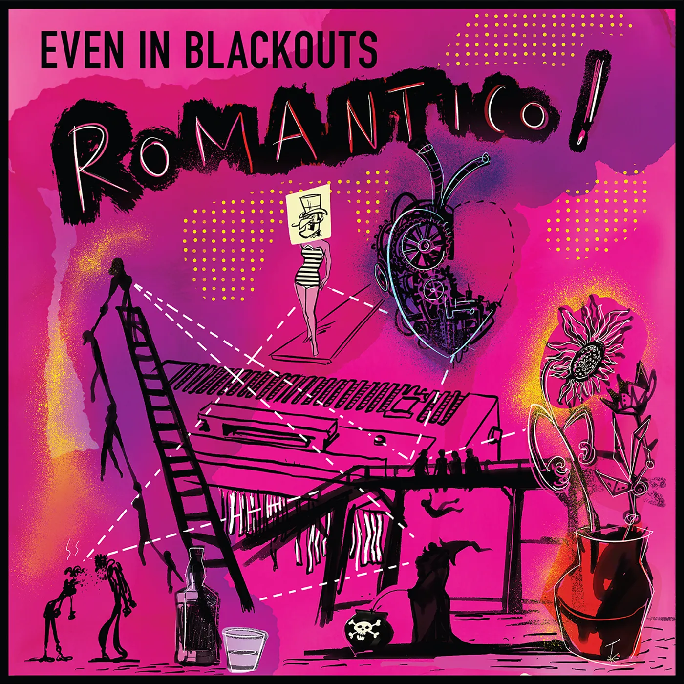 Even In Blackouts ROMANTICO! Vinyl Record